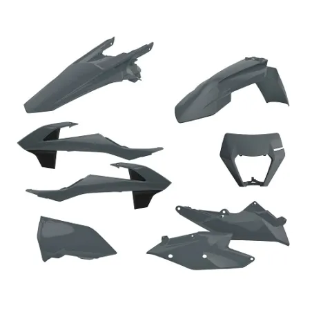 KIT ENDURO POLISPORT  FULL KTM EXC/EXC-F/XC-W/XCF-W (17-19) Gris