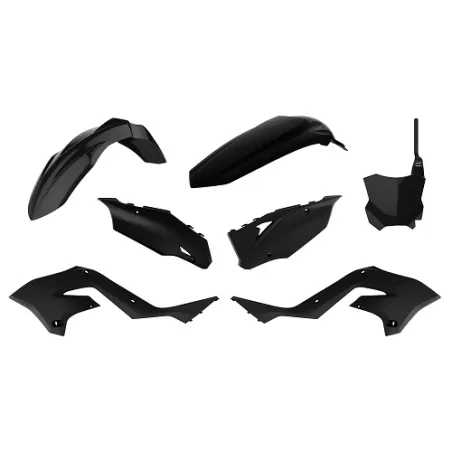 KIT RESTYLING POLISPORT  MX KAWASAKI KX125/250 (03-08) Negro STYLE KX450 (22)