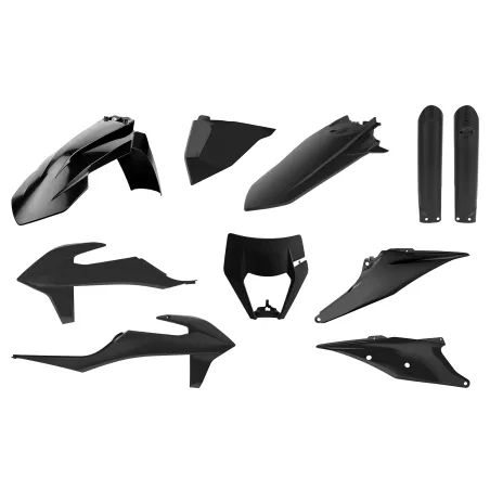 KIT ENDURO POLISPORT  FULL KTM EXC/EXC-F/XC-W/XCF-W (20-23) Negro