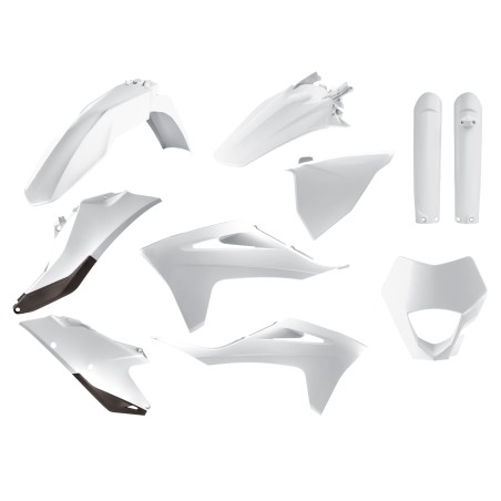 KIT ENDURO POLISPORT  FULL GAS GAS EC/EC-F (21-23) Blanco