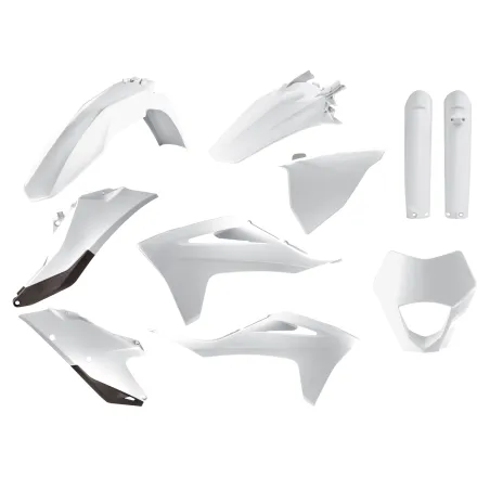 KIT ENDURO POLISPORT  FULL GAS GAS EC/EC-F (21-23) Blanco