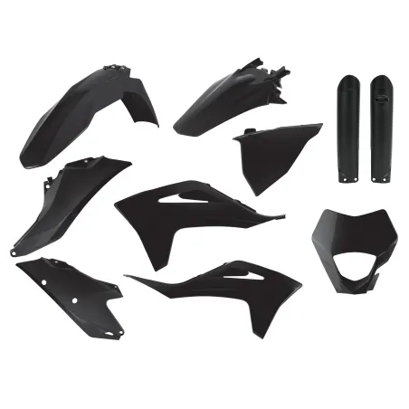 KIT ENDURO POLISPORT  FULL GAS GAS EC/EC-F (21-23) Negro