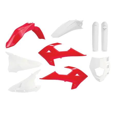 KIT ENDURO POLISPORT  FULL GAS GAS EC/ECE (18-20) OEM RIEJU MR250/300 (21-23) Rojo/Blanco
