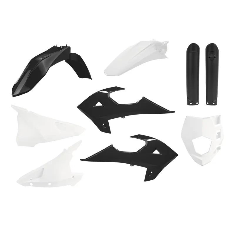 KIT ENDURO POLISPORT  FULL GAS GAS EC/ECE (18-20) Blanco/Negro RIEJU MR250/300 (21-23) OEM