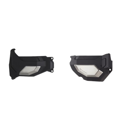 KIT PROTECTOR POLISPORT  TAPA EMBRAGUE + ENCENDIDO MT07(18-) Tracer(14-) Téneré T7(19-) XSR700(15-)FZ-07(15-17) Negro