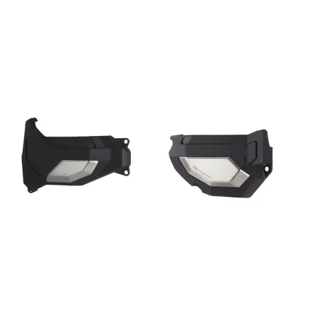 KIT PROTECTOR POLISPORT  TAPA EMBRAGUE + ENCENDIDO MT07(18-) Tracer(14-) Téneré T7(19-) XSR700(15-)FZ-07(15-17) Negro