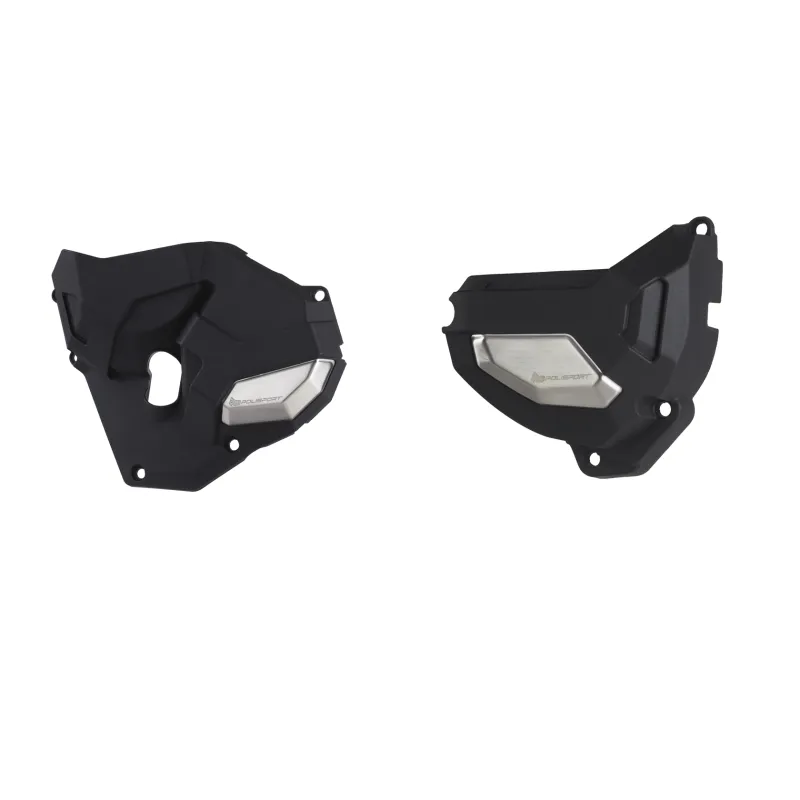 KIT PROTECTOR POLISPORT  TAPA EMBRAGUE + ENCENDIDO CBR650F/CB650F (14-20) CB650R/CBR650R (19-20) Negro
