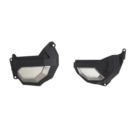 KIT PROTECTOR POLISPORT  TAPA EMBRAGUE + ENCENDIDO AFRICA TWIN 1100L MT (20-) Negro