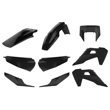 KIT ENDURO POLISPORT  FULL HUSQVARNA TE/FE (20-23) Negro