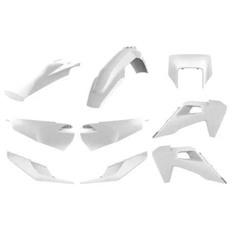 KIT ENDURO POLISPORT  FULL HUSQVARNA TE/FE (20-23) Blanco 20