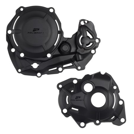 KIT POLISPORT PROTECTOR TAPA EMBRAGUE + ENCENDIDO EXTREME YAMAHA YZ450F (23-24) YZ450FX/WR450F (24)