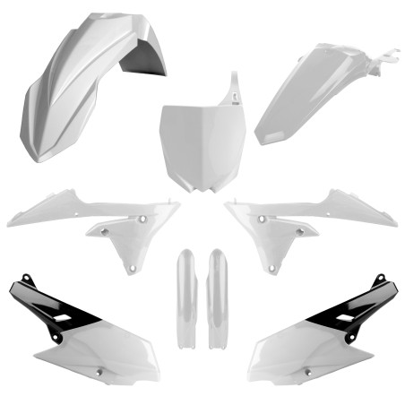 KIT POLISPORT MX FULL YAMAHA YZ250F (14-18) YZ450F (14-17) Blanco