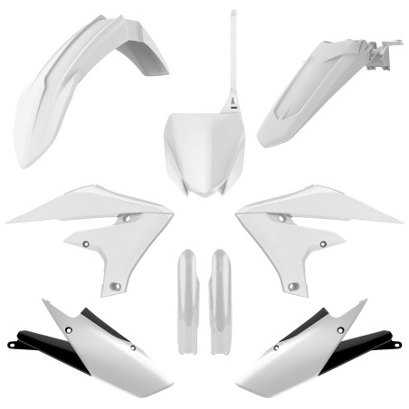 KIT POLISPORT MX FULL YAMAHA YZ250F (19-23) YZ450F (18-22) Blanco