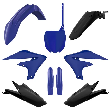 KIT POLISPORT MX FULL YAMAHA YZ250F (19-23) YZ450F (18-22) Azul yam98/Negro