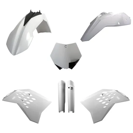 KIT POLISPORT MX FULL KTM SX/SX-F/XC/XC-F (08-10) Blanco