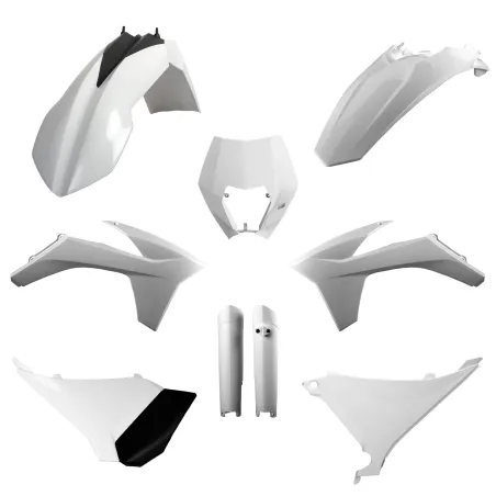 KIT POLISPORT ENDURO FULL KTM EXC/EXC-F/XC-W/XC-FW (12-13) Blanco KTM