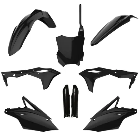KIT POLISPORT MX FULL KAWASAKI KX250F (17-20) Negro