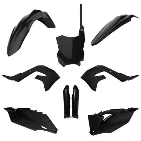 KIT POLISPORT MX FULL KAWASAKI KX250F (21-23) KX450F (19-23) Negro