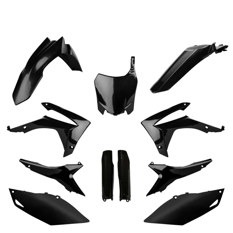KIT POLISPORT MX FULL HONDA CRF250R (14-17) CRF450R (13-16) Negro