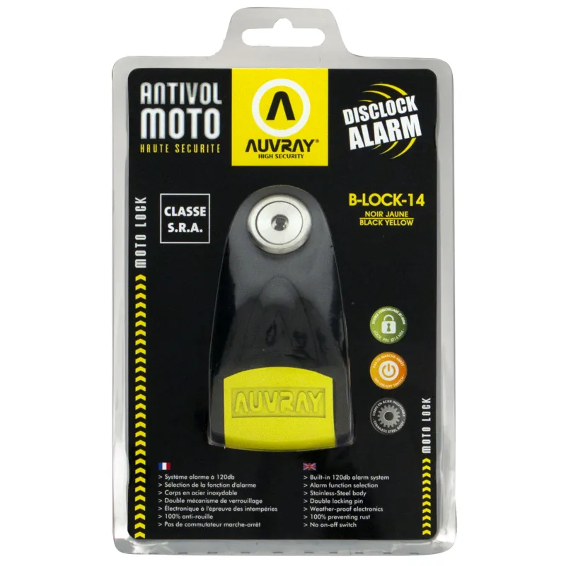 Alarme de disco anti-roubo Auvray B-lock 14 SRA