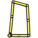 ANTIRROBO AUVRAY ARTICULADO CITY LOCK 85 CM