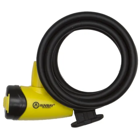 AUVRAY SPIRAL CITY D. 8 IN 150 CM - with holder MAT BLACK