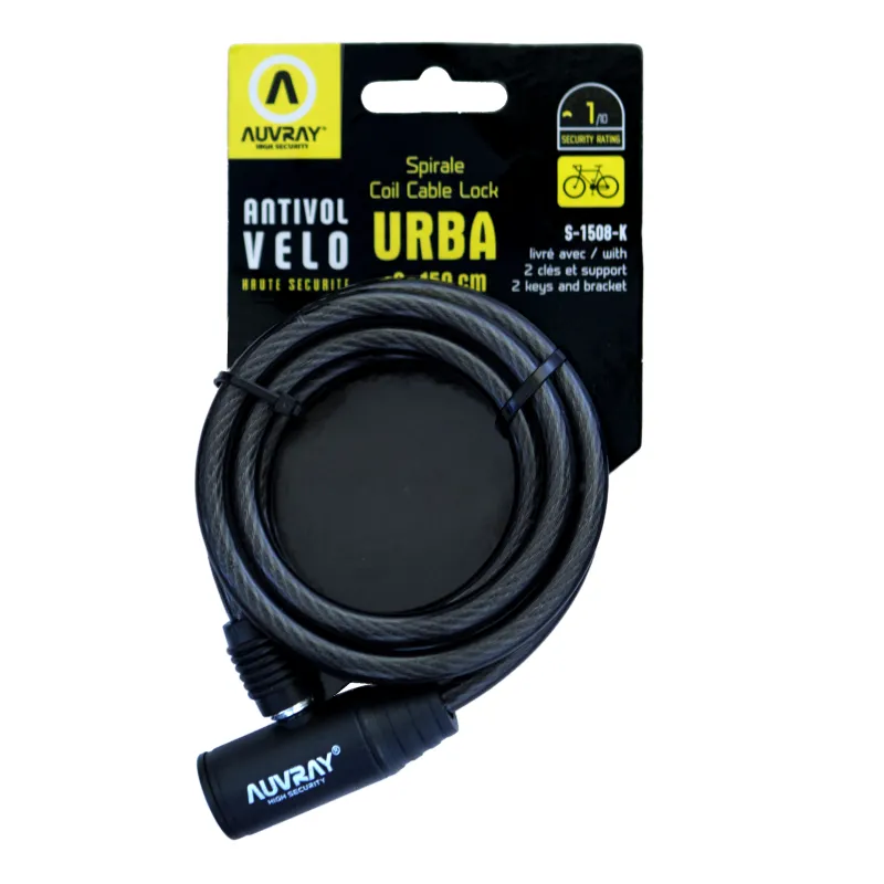 AUVRAY SPIRAL URBA D. 8 EN 150 CM - with holder