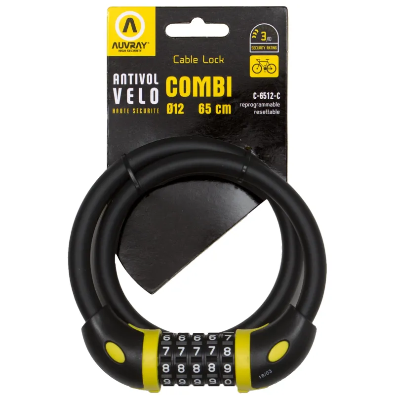 ANTIRROBO AUVRAY CABLE COMBI D.12 65 CM