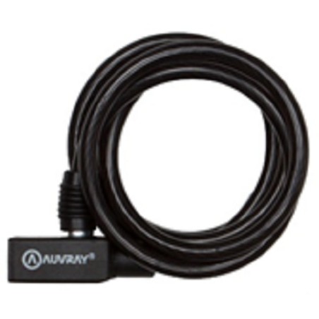 ALUGUER DE BICICLETA ANTI-ROUBO ESPIRAL AUVRAY D. 10 EM 150 CM COM CABO DE SILICONE SEM SUPORTE