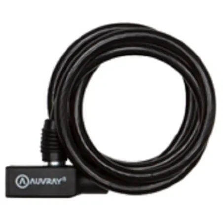 ALUGUER DE BICICLETA ANTI-ROUBO ESPIRAL AUVRAY D. 10 EM 150 CM COM CABO DE SILICONE SEM SUPORTE