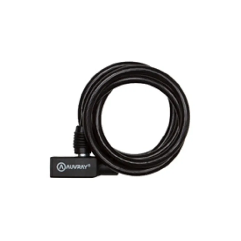 ALUGUER DE BICICLETA ANTI-ROUBO ESPIRAL AUVRAY D. 12 EM 150 CM COM CABO DE SILICONE SEM SUPORTE