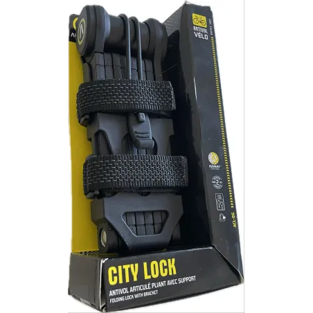 ANTIRROBO AUVRAY ARTICULADO CITY LOCK 110 CM