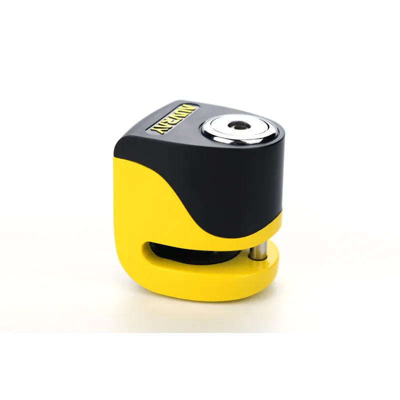 AUVRAY MINI ALARM DISC LOCK  B-LOCK-06 YELLOW/BLACK