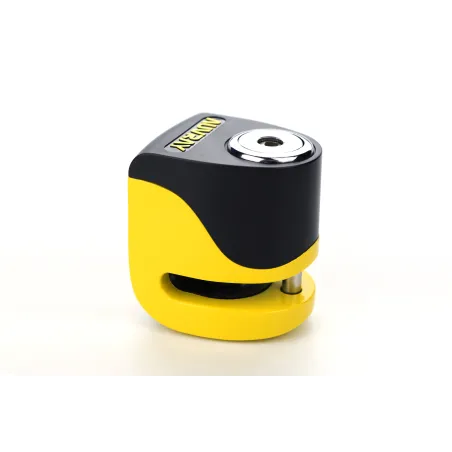 AUVRAY MINI ALARM DISC LOCK  B-LOCK-06 YELLOW/BLACK