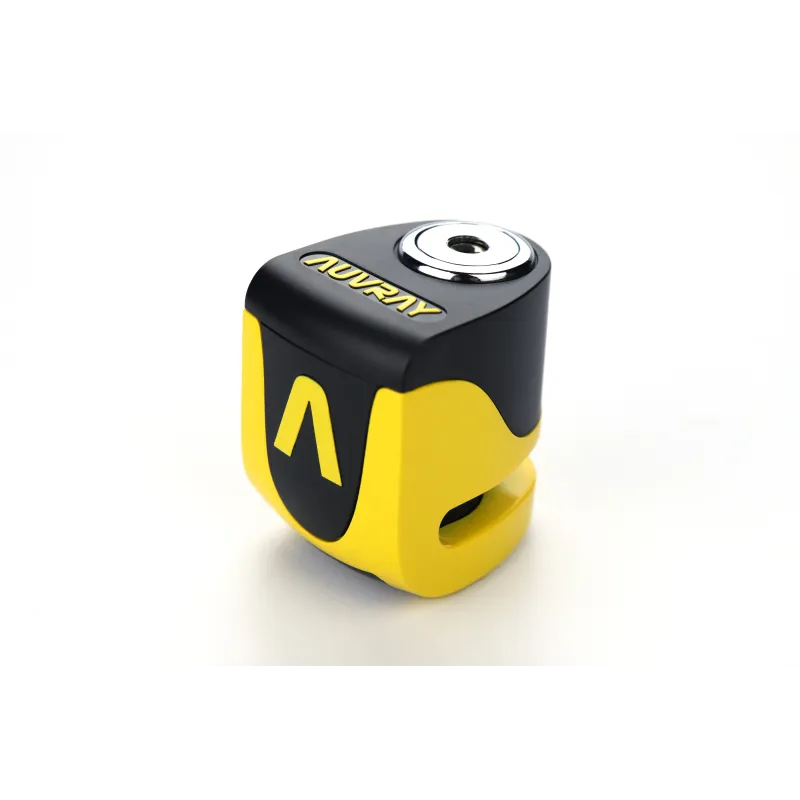 AUVRAY MINI ALARM DISC LOCK  B-LOCK-06 YELLOW/BLACK