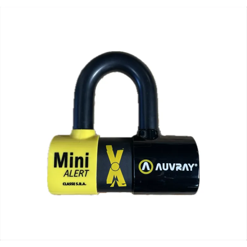 AUVRAY ALARM DISC LOCK XTREM MINI CLASSE SRA + REMINDER CABLE