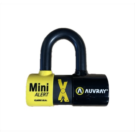 ANTIRROBO AUVRAY DISCO UNIVERSAL XTREM MINI ALARMA SRA + CORDÓN DE AVISO