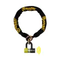 CADENA LASSO AUVRAY CON ANTIRROBO DISCO XTREM ALARMA 100 SRA