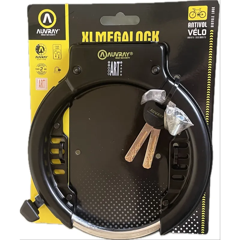 ANTIRROBO AUVRAY BLOQUEO XL MEGA LOCK ART (80mm)