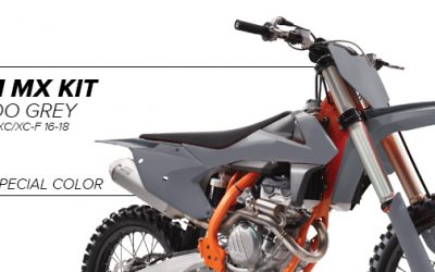 KIT PLASTICOS MX GRIS