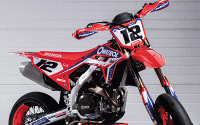 GUARDABARROS SUPERMOTO SM FENDER POLISPORT