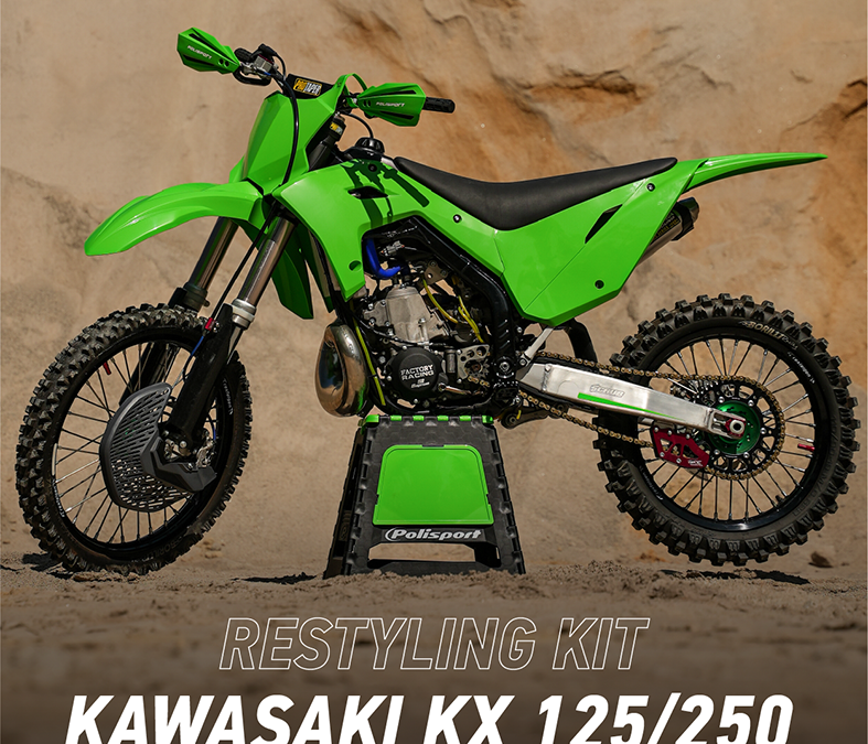 Nuevos KITS RESTYLING KAWASAKI KX 125/250 (2003-2008) STYLE 2026